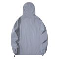 Mens Glow In The Dark Jacket Windbreaker Reflective Jacket Top Men's Clothing.