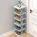 Large Size Multilayer Shoe Rack- 5 Layer Shoe Shelf Removable Shoe Cabinet With Extra X Stand. 