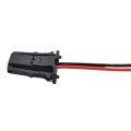 2 PCS Car Speaker Tweeter+Speaker Cable Black Plastic for Sagitar Golf Golf Sportsvan DIY Speaker. 