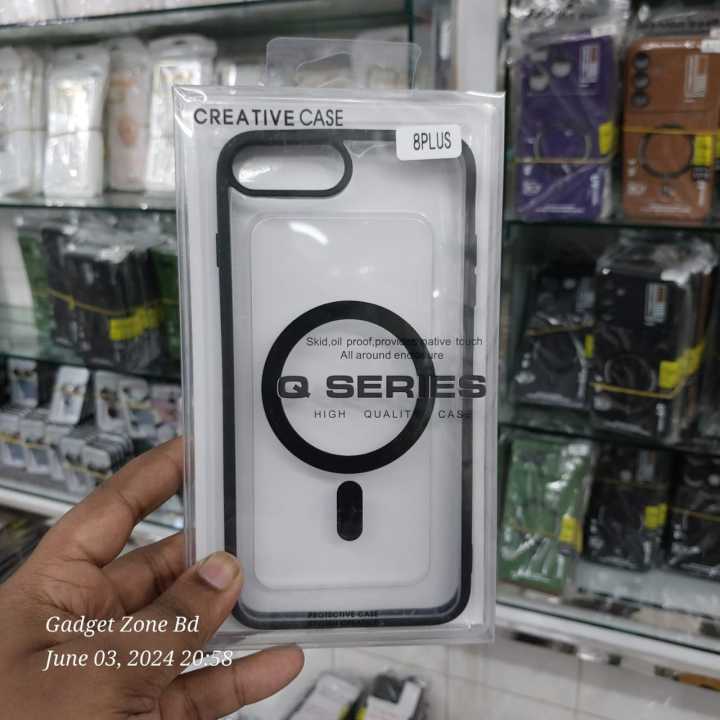 iPhone%208%20Plus%20MagSafe%20Clear%20Case%20Wireless%20Charging%20Shockproof%20Transparent%20Cover%20-%20Image%203