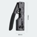 All In One RJ45 Cable Stripper Pressing Clamp Tongs Hand Tool Network Tools Network pliers Pliers Crimper RJ45 Pliers Cable Connector.