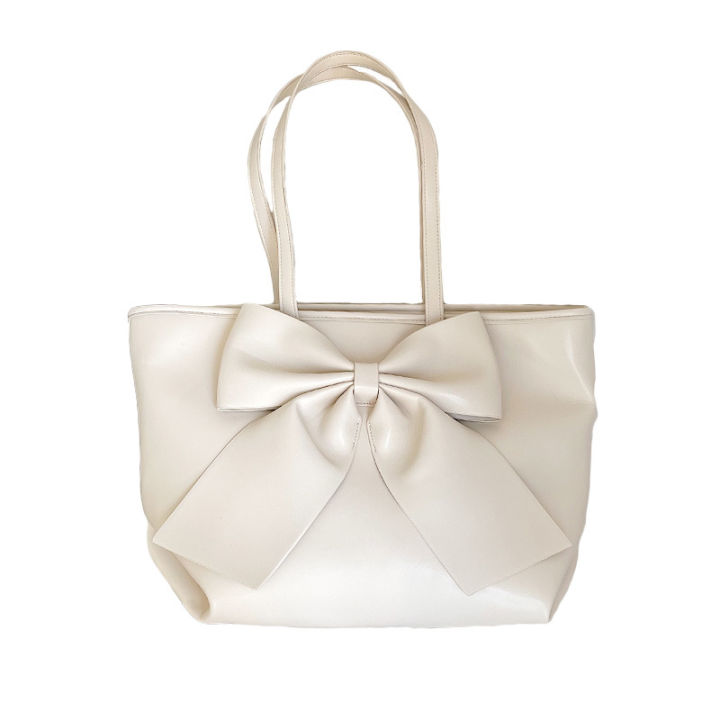 Bow%20large%20capacity%20tote%20bag%20women's%202022%20new%20niche%20luxury%20soft-faced%20commuter%20handbag%20shoulder%20bag%20-%20Image%205
