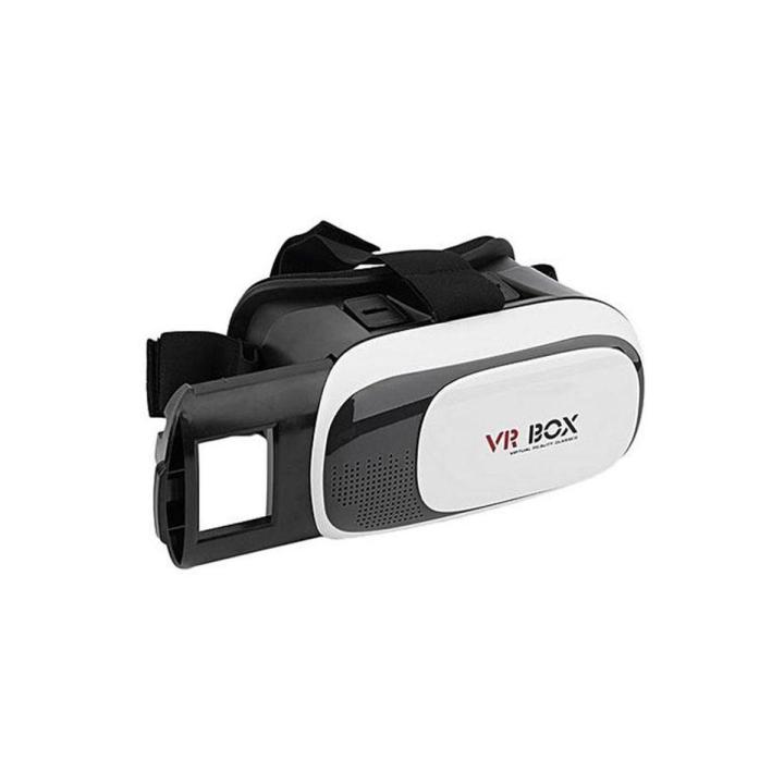 VR BOX Virtual Reality 3D Glasses for Smartphones White and