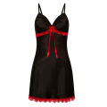 Women Trim Dress Sleepwear Nightwear.