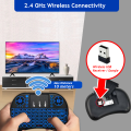 i8-B Mini Keyboard With Touchpad Mouse - Remote Fly Air Mouse for Android TV Box / Smart TV Box latest Newest Version.