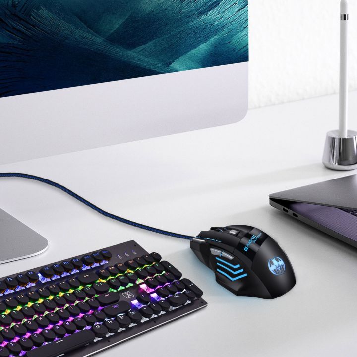 GAMING%20BLOODBAT%20GM02%207%20Keys%20USB%20Wired%20Optoelectronics%20Game%20Mouse%20Digital%20Respiratory%20Lights%20Mouse%20-%20Image%207