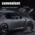 【FUPANG】In-car USB & 2 Sockets Splitter 12V/24V Car Charger - black. 