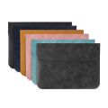 PU Leather Laptop Sleeve for Macbook 13 Inch 13.3 15.4 Laptop Bag Case for Xiaomi iPad Lenovo Laptop Tablet Magnetic Close Cover. 