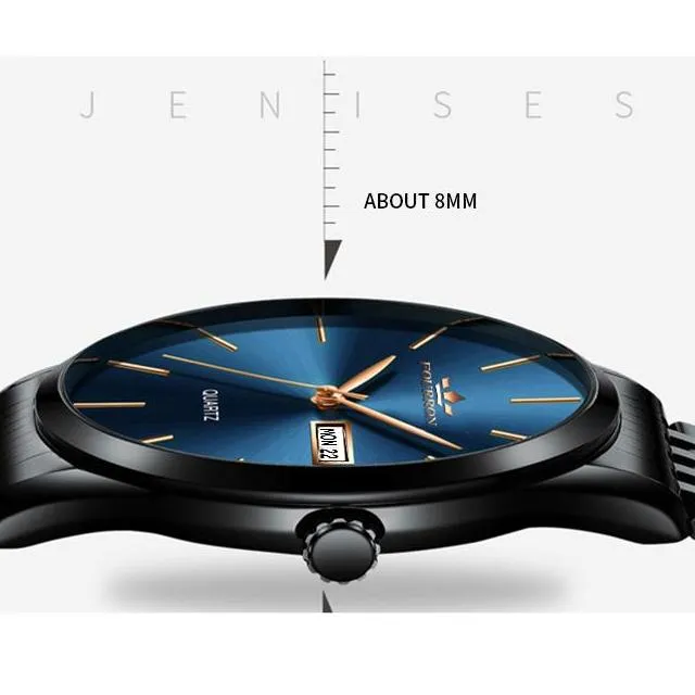 FOURRON%20Men's%20Waterproof%20Calendar%20Ultra-thin%20Stainless%20Steel%20Strap%20Quartz%20Watch%20-%20Image%205
