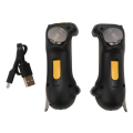 Mobile Game Trigger L1R1 Button Gamepad Joystick Grip Yellow.