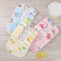 3 Pcs Soft Cotton Bibs for Baby- Multicolor. 