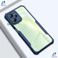 For Realme C35 Transparent CXunddo Shockproof Back Cover Phone Case.