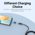 Vention USB Type C OTG Adapter Micro USB to Type-C Adapter Charging Cable Converter for Xiaomi mi 9 10 Huawei P30 Pro Oneplus 7.