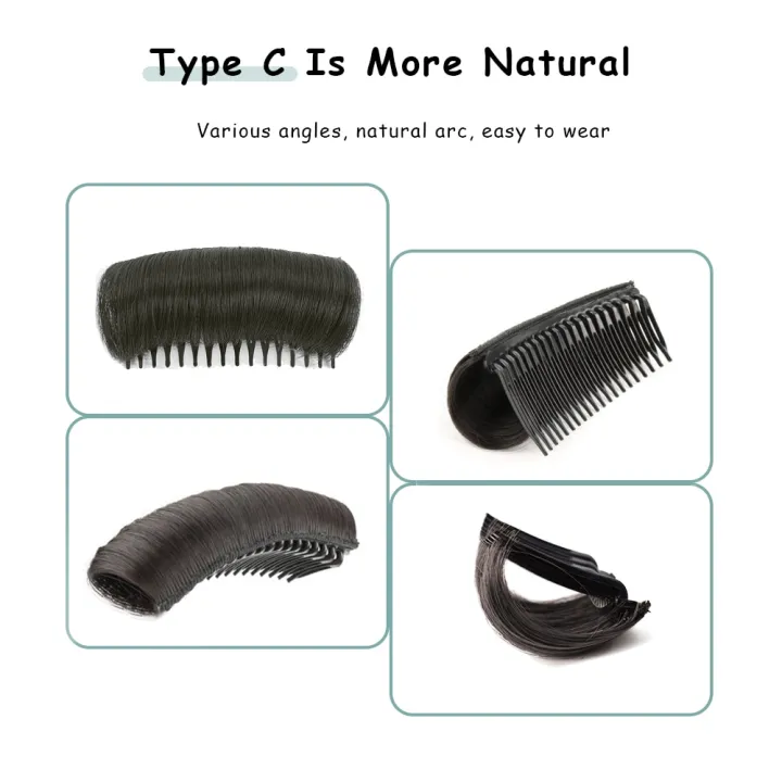 WELAI%20Synthetic%20Hair%20Invisible%20Bangs%20Pad%20High%20Straight%20Hair%20Up%20Comb%20False%20Hair%20Accessories%20Natural%20Hair%20Extension%20For%20Women%20Wig%20-%20Image%204