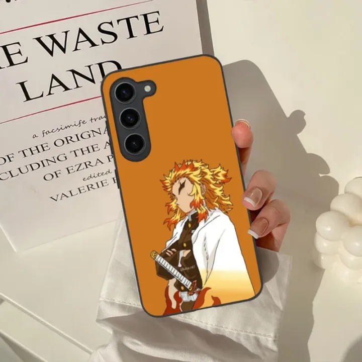%E3%80%90Healer%20DingD%E3%80%91%20Demon%20Slayer%20Kyojuro%20Rengoku%20Phone%20Case%20for%20Samsung%20Galaxy%20S23%20S22%20S21%20S20%20S10%20S9%20Plus%20FE%20Ultra%20Lite%20Black%20Phone%20Cover%20Funda%20-%20Image%209