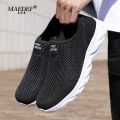 MAEDEF Sneakers Men Summer Casual Shoes Men Mesh Breathable Outdoor Non Slip Sports Shoe Slip on Loafers for Men Plus Size 38-46 KEEMEEUYZO. 
