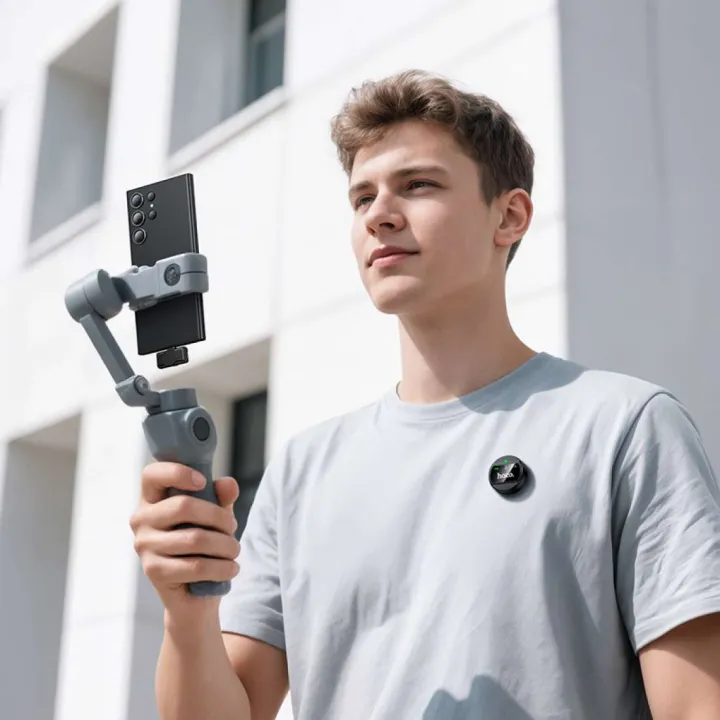 Hoco%20L21%20Wireless%20Microphone%20Type-C,%20Magnetic%20&%20Lapel%20Clip%20Microphone%20ENC%20Noise%20Reduction%20&%20Clear%20Omnidirectional%20Sound%20-%20Image%204