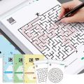 Children's Concentration Maze Training Book Student Thinking Development Attention Game Puzzle Intelligence Development Toys. 