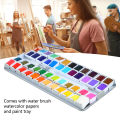 জল রং পেইন্ট সেট, জল রং পেইন্ট দ্রুত শুকিয়ে 48 রং জন্য রং. 