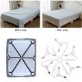 Sheet Suspenders Adjustable Elastic Bed Sheet Holder Straps For Full Bed Fitted Sheet Straps 6 Way Cross With 12 Heavy Duty. 