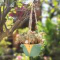 Hanging Flowerpot DIY Cartoon Resin Flower Pot for Balcony Indoor Courtyard.