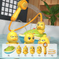 Baby Shower Bathroom Water Playing Little Yellow Duck Flower Shower Divine Device Water Spray Water Playing Toy MuXiaRe. 