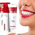 SP 4 probiotic whitening toothpaste, Ultra Brightening Toothpaste, Advanced Whitening Formula for Stain Removal and Enamel Protection. 