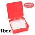60pcs/box Multifunctional Double Sided Adhesive Tape Strips Sticky Nano Tape Washable Clear Grip Tape With Storage Box For Home Office. 