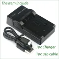 LANFULANG Camera Battery Charger LI-42B LI-40B For Olympus Stylus 550WP 700 710 720SW 725SW 730 740 750 760 770SW 7010 7030 7040. 