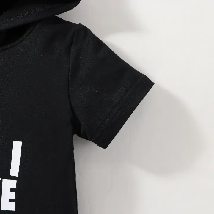 Baby%20Boys%20Casual%20Yes%20I%20Know%20I%20Look%20Like%20My%20Daddy%20Short%20Sleeve%20Hooded%20Romper%20Jumpsuit%20Clothes%20-%20Image%207