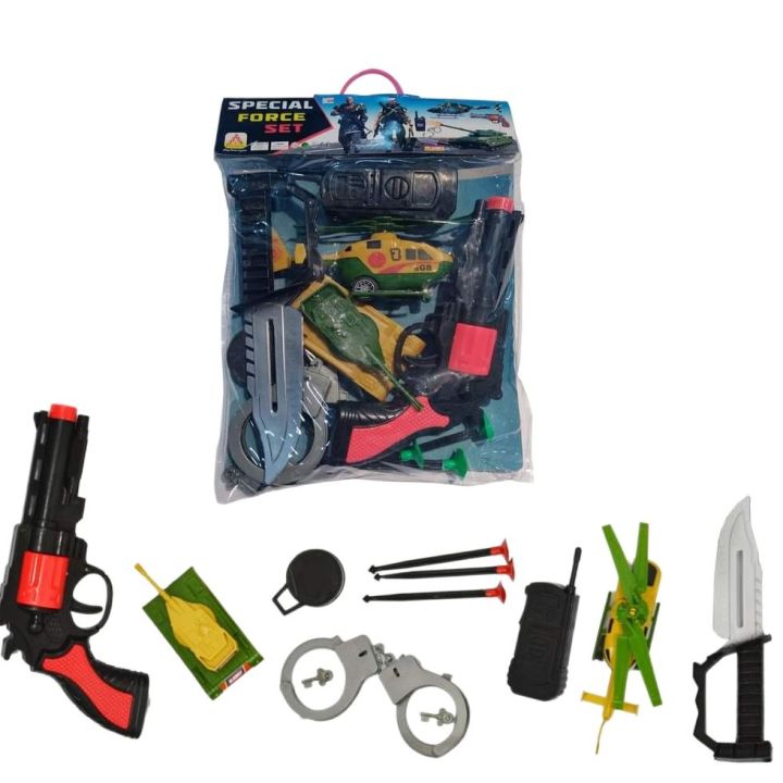 New High Quality Big Size Special Forch Set Toy For Kids-7 Set 1 Packed