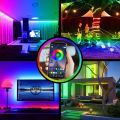 RGB Full Color SMD5050 5 Meter LED Strip DC 12V 16 Color LED Strip 24Key Remote makes Full White Color. 