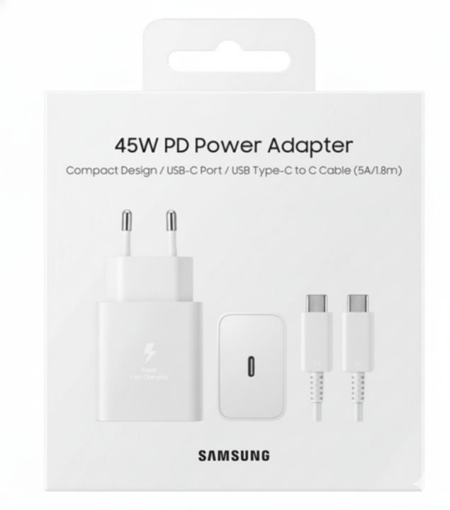 Sansung%2045W%20PD%20%20Super%20Fast%202%20Pin%20Charger%202.0%20with%20Type%20C%20Data%20Cable%20from%20Type%20C%20-%20Image%205