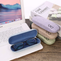 New Vimiss Fabric Hard Eyeglass Case, Hard Shell Glasses Case, Portable Glasses Cover Eyeglasses Holder Box with Cleaning Cloth for Men Women #vimiss. 