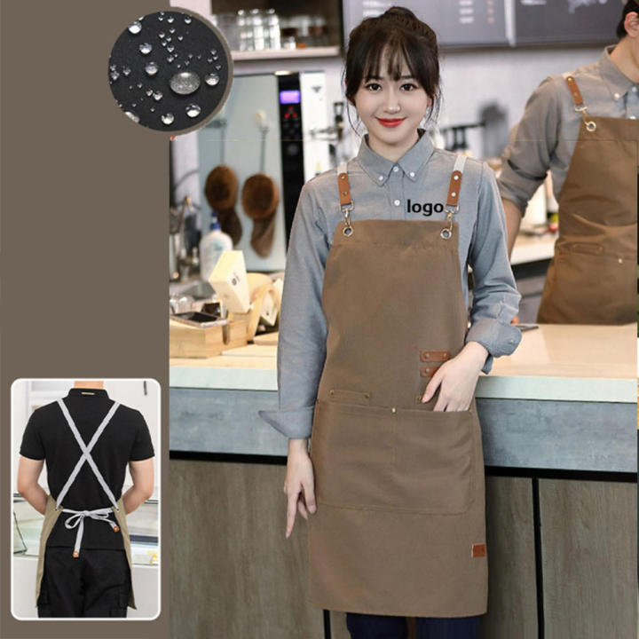 Uniform%20Work%20Apron%20Functional%20Haircut%20Professional%20Waterproof%20Apron%20Men'S%20Women'S%20Kitchen%20Apron%20for%20Grill%20Apron%20Garden%20Apron%20-%20Image%202