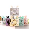 New Cute Luminous Cat Ear Over-the-Ear Wireless Bluetooth Gaming Headset Cross-border E-commerce New Headset M1. 