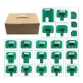Lowest Price 22pcs BDM Adapters For Kess Ktag Fgtech ECU Programmer Full Sets ECU C Tuning For K-tag BDM Probes.
