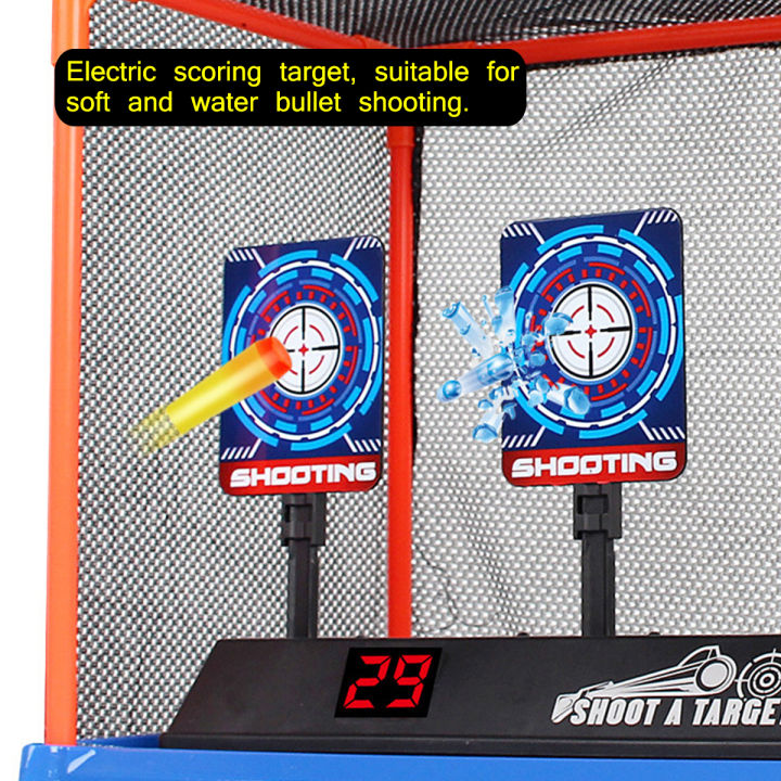 Practical%20Electronic%20Digital%20Scoring%20Target%20f/%20Nerfs%20Guns%20Auto%20Reset%20Game%20Light%20Sound%20Effe%20-%20Image%204
