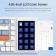 Ajazz AKP815 Wired Gaming Mechanical Keyboard RGB 81Key+ Color Screen Layout Multilingual layout. 
