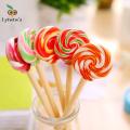 Kawaii School Supply Office Stationery Ballpoint Pen Creative Cute Lollipop Sweet Candy Freebie Styling Novelty Funny Lovely. 