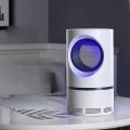 Usb Electric Mosquito Lamp Physical Silent Mosquito Killer - White - Mosquito Bat.