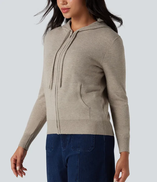Womens%20Soft%20Knit%20Zip-Up%20Full%20Sleeve%20Sweater%20Hoodie%20with%20Pockets%20From%20Levin%20-%20Image%203