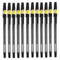FREE Horse 808 Black BALL PEN Extra Fine 0.7mm Dx Hard Crystal 12 PCS.