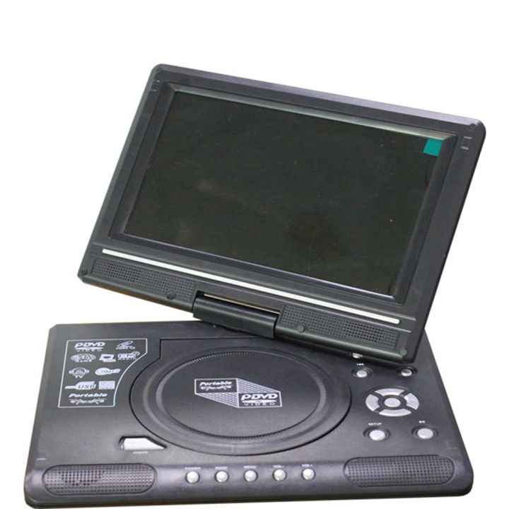 FORIDE%209.8%20Inch%20Portable%20Home%20Car%20DVD%20Player%20VCD%20CD%20Game%20TV%20Player%20USB%20Radio%20Adapter%20Support%20FM%20Radio%20Receiving-EU%20Plug%20-%20Image%202