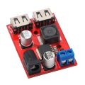 LM2596 Dual USB DC-DC 9V 12V 24V 36V to 5V 3A Step Down Buck Module. 