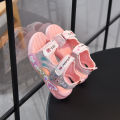 Girls Sandals 2024 New Summer Aisha Princess Kids Shoes Kids Fashion Princess Sports for Kids. 