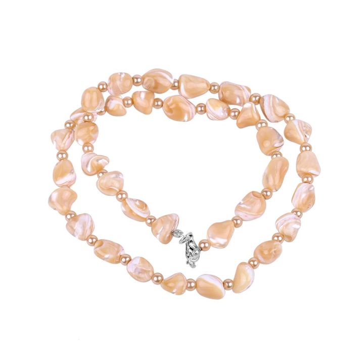 Wholesale%20Price%20Natural%20Crystal%20Tumbled%20Stone%20Beads%20Necklace%20Bohemian%20Abalone%20Shell%20Vintage%20Jewelry%20For%20Women%20Men%20-%20Image%203