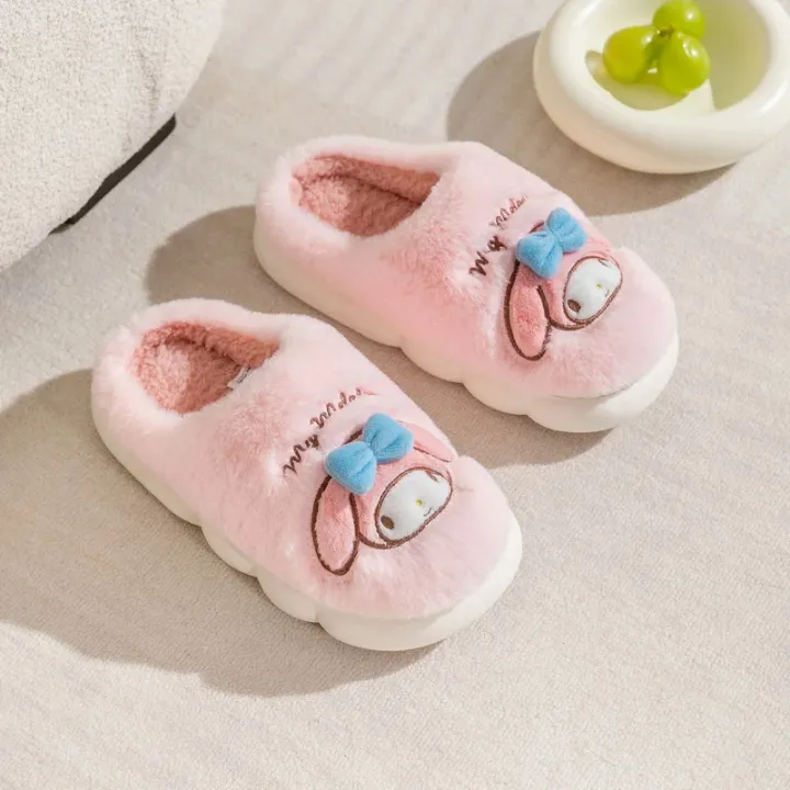Sanrios%20Anime%20Kuromi%20Plush%20Slippers%20Warm%20My%20Melody%20Cartoon%20Anti%20Slip%20Wear%20Resistant%20Slippers%20Waterproof%20Cotton%20Shoes%20Girl%20Gift%20-%20Image%203