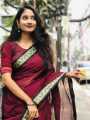 Traditional Tangail Cotton Mashlaish Saree With Blouse Piece by Ekush Shatak.