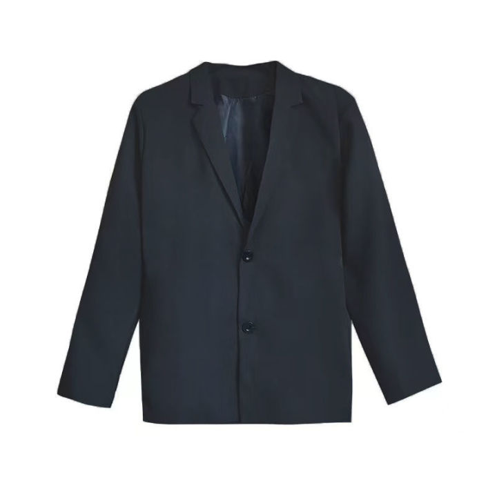 Light%20Gray%20Suit%20Suit%20Men's%20Spring%20and%20Autumn%20Trendy%20Loose%20Ruan%20Handsome%20Small%20Suit%20Jacket%20Suit%20Pants%20Three-Piece%20Suit%20-%20Image%202